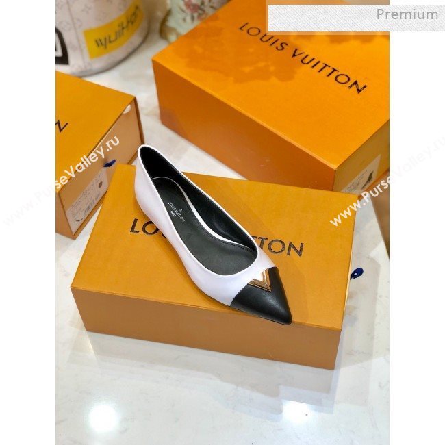 Louis Vuitton Heartbreaker V Charm Flat Ballerinas White 2020 (SY-0011403)