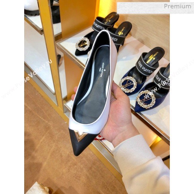 Louis Vuitton Heartbreaker V Charm Flat Ballerinas White 2020 (SY-0011403)