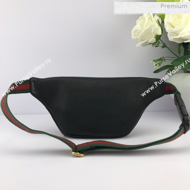 Gucci Logo Print Small Belt Bag 527792 Black 2019 (DLH-0011305)