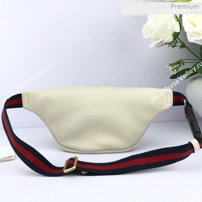 Gucci Logo Print Small Belt Bag 527792 White 2019 (DLH-0011304)