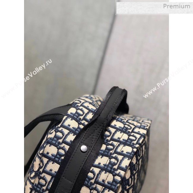 Dior Large Diortravel Original Blue Oblique Canvas Backpack 2019 (XXG-0011310)