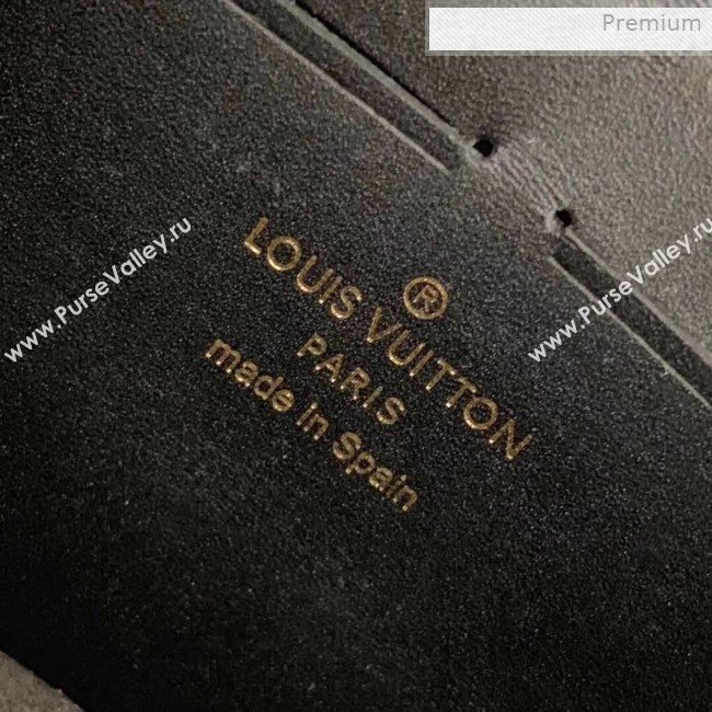 Louis Vuitton Vavin Damier Ebene Canvas Chain Wallet WOC N60221 Black 2019 (KI-0011510)