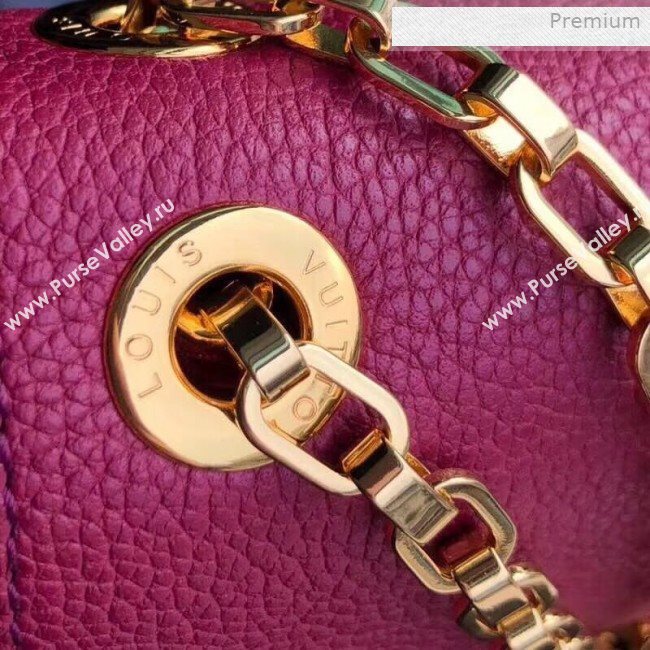 Louis Vuitton Pallas Chain Monogram Canvas Shoulder Bag M41200 Burgundy  (KI-0011512)