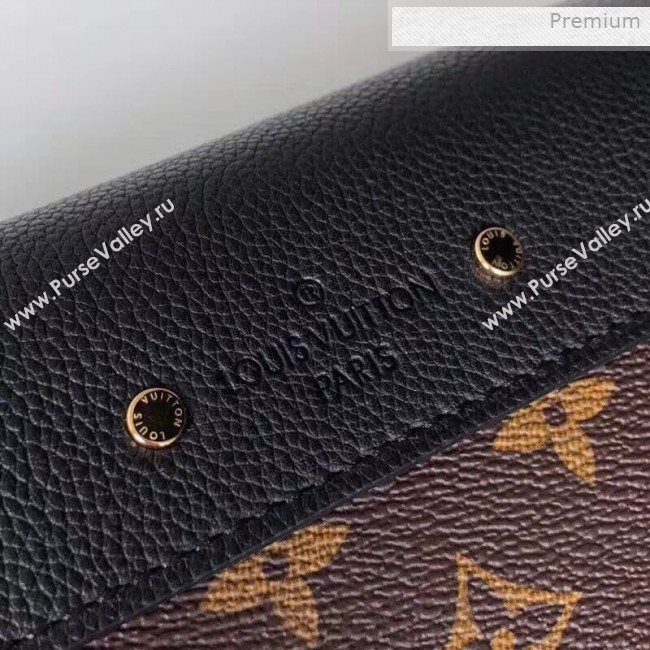 Louis Vuitton Pallas Chain Monogram Canvas Shoulder Bag M41223 Black (KI-0011514)