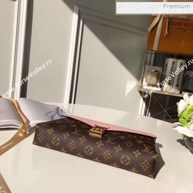 Louis Vuitton Pallas Chain Monogram Canvas Shoulder Bag M41200 Pink (KI-0011515)