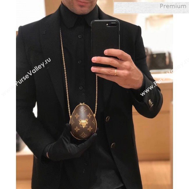 Louis Vuitton LV Egg Case Monogram Canvas MP2588 2020 (KI-0011516)