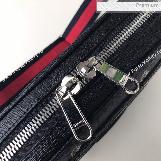 Gucci Bestiary Belt Bag with Tigers Print 474293 Black/Grey 2019 (DLH-0011518)