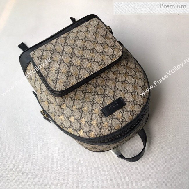 Gucci GG Supreme Bees Backpack 427042 2019 (DLH-0011521)