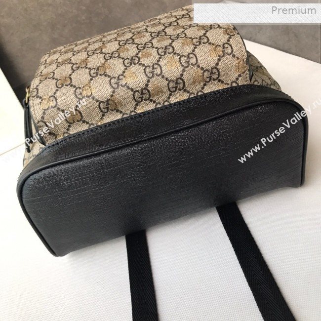 Gucci GG Supreme Bees Backpack 427042 2019 (DLH-0011521)