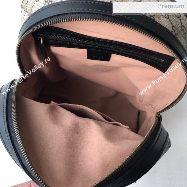 Gucci GG Supreme Bees Backpack 427042 2019 (DLH-0011521)