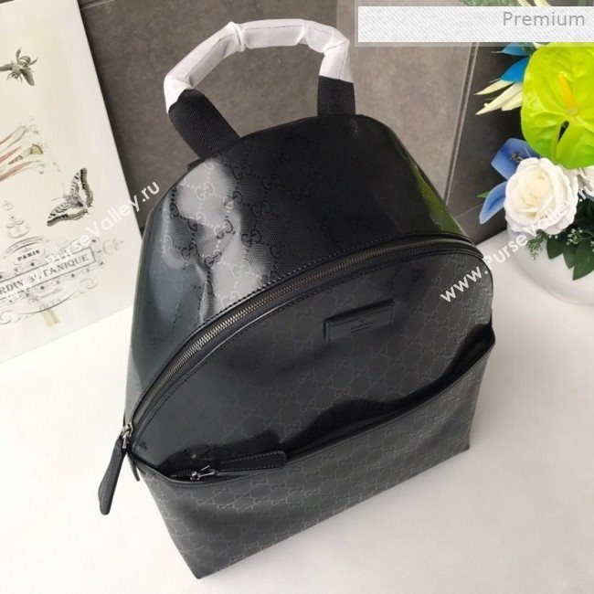 Gucci GG Fabric Backpack 246414 Black 2019 (DLH-0011523)