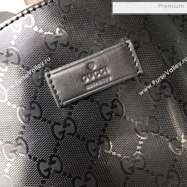 Gucci GG Fabric Backpack 246414 Black 2019 (DLH-0011523)