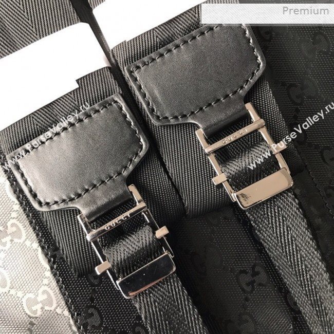 Gucci GG Fabric Backpack 246414 Black 2019 (DLH-0011523)