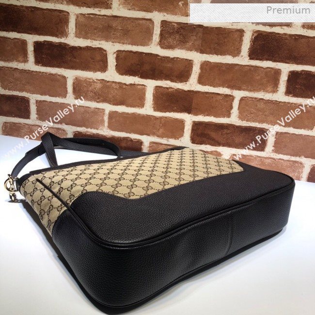 Gucci GG Large Shoulder Bag 498158 Beige 2019 (DLH-0011532)