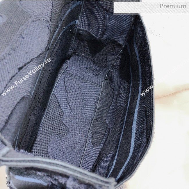 Dior Diorcamp Messenger Bag in Camouflage Embroidered Canvas Bag Blue 2019 (XXG-0011534)