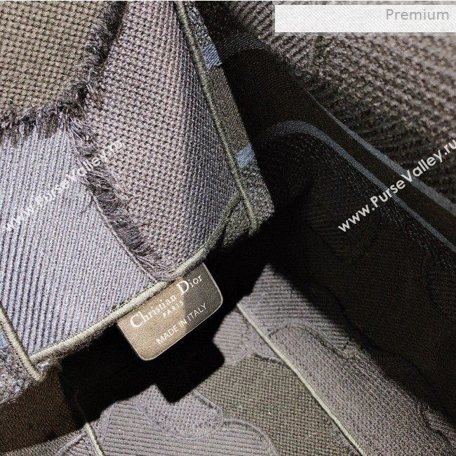 Dior Diorcamp Messenger Bag in Camouflage Embroidered Canvas Bag Blue 2019 (XXG-0011534)