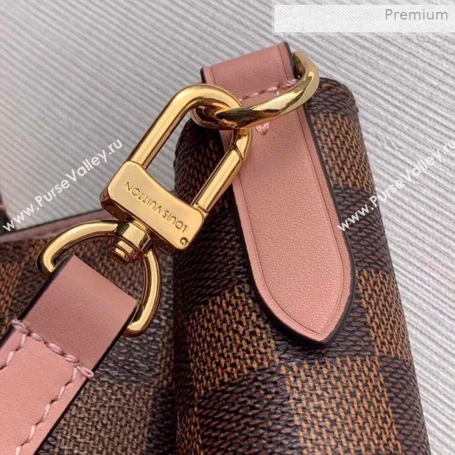 Louis Vuitton Skyline Damier Ebene Canvas Bucket Tote Bag N60294 Pink 2019 (KI-0011801)