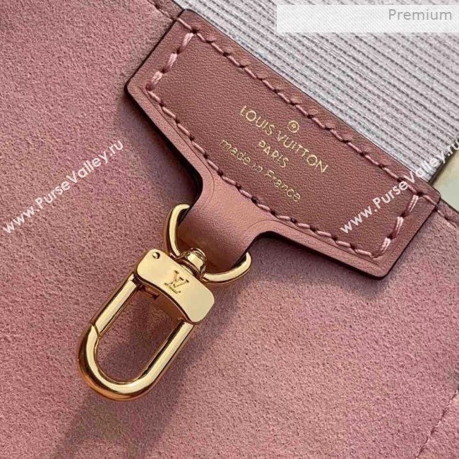 Louis Vuitton Skyline Damier Ebene Canvas Bucket Tote Bag N60294 Pink 2019 (KI-0011801)