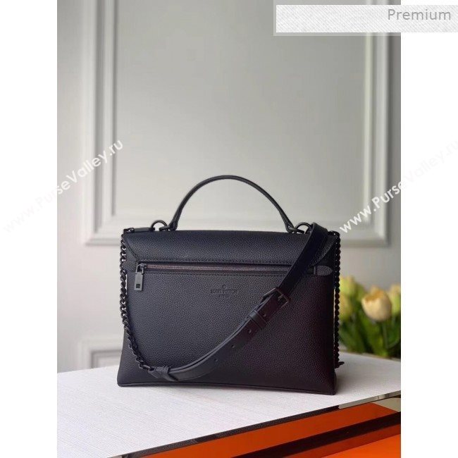 Louis Vuitton Mylockme Matte Top Handle Bag M55816 Black 2019 (KI-0011803)