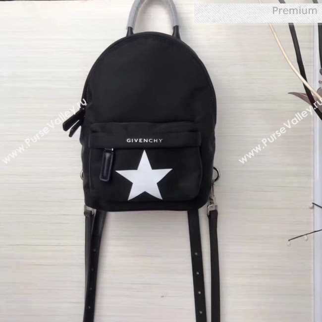 Givenchy Nylon Star Nano Backpack Black 2019 (YS-9120247)