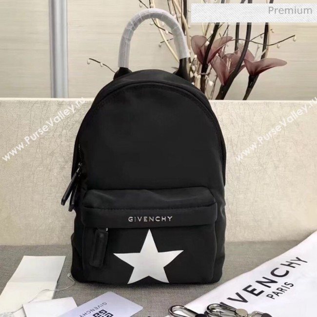 Givenchy Nylon Star Nano Backpack Black 2019 (YS-9120247)