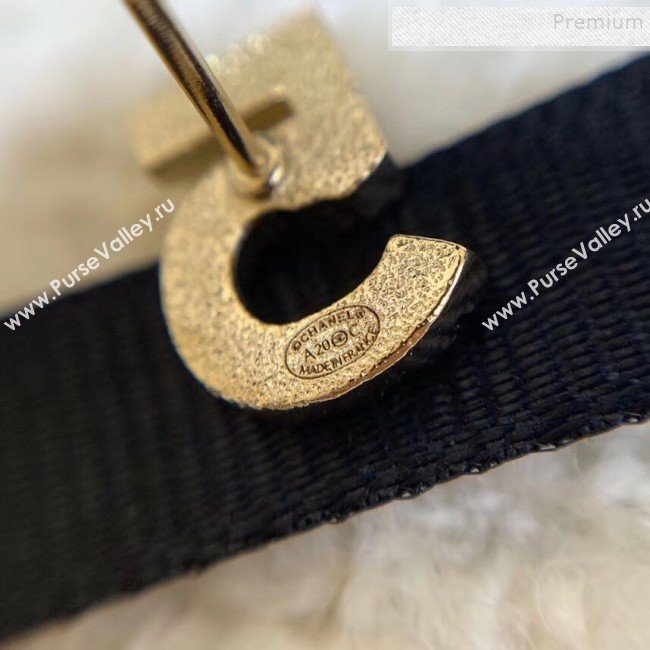 Chanel Clover 5 Asymmetric Stud Earrings 2019 (YF-9120655)