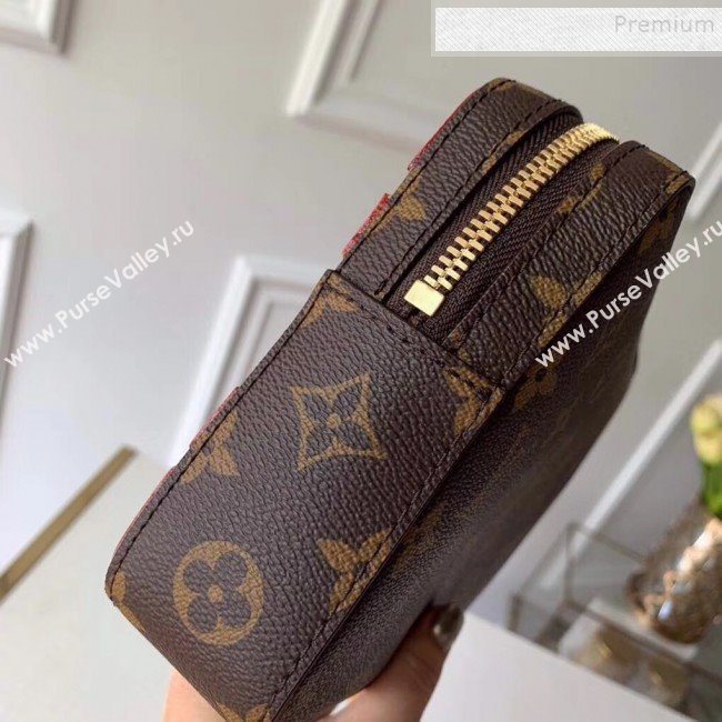 Louis Vuitton Soft Trunk Monogram Canvas Pouch M44779 2019 (KIKI-9120405)