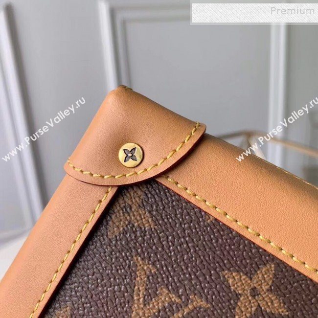 Louis Vuitton Soft Trunk Monogram Canvas Box Shoulder Bag M44660 2019 (KIKI-9120408)