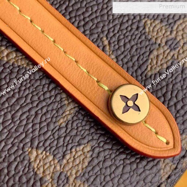 Louis Vuitton Mens Mini Round Case Monogram Canvas Coin Purse M68524 2019 (KIKI-9120409)