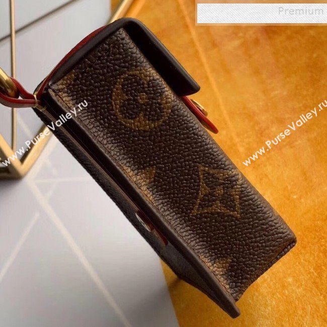 Louis Vuitton Box Phone Case Monogram Canvas Vertical Bag M68522 2019 (KIKI-9120411)