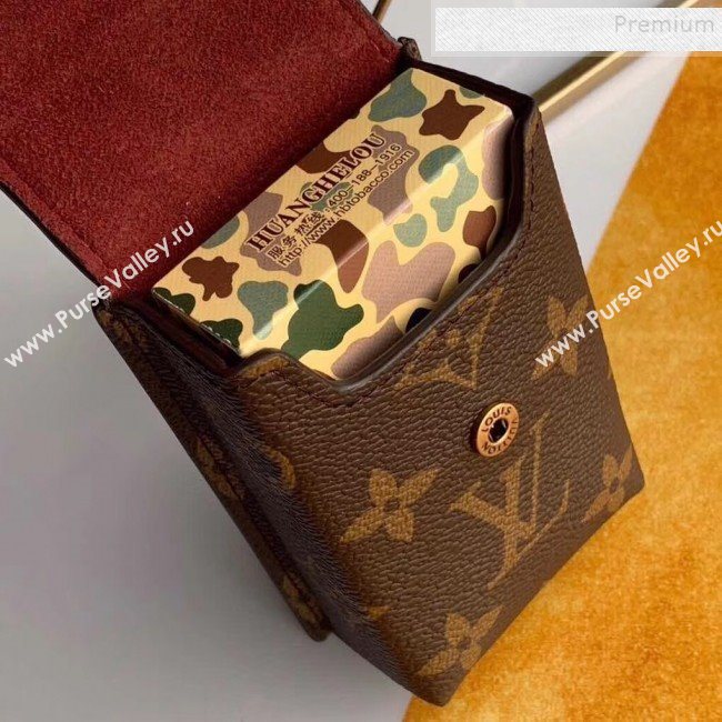 Louis Vuitton Box Phone Case Monogram Canvas Vertical Bag M68522 2019 (KIKI-9120411)