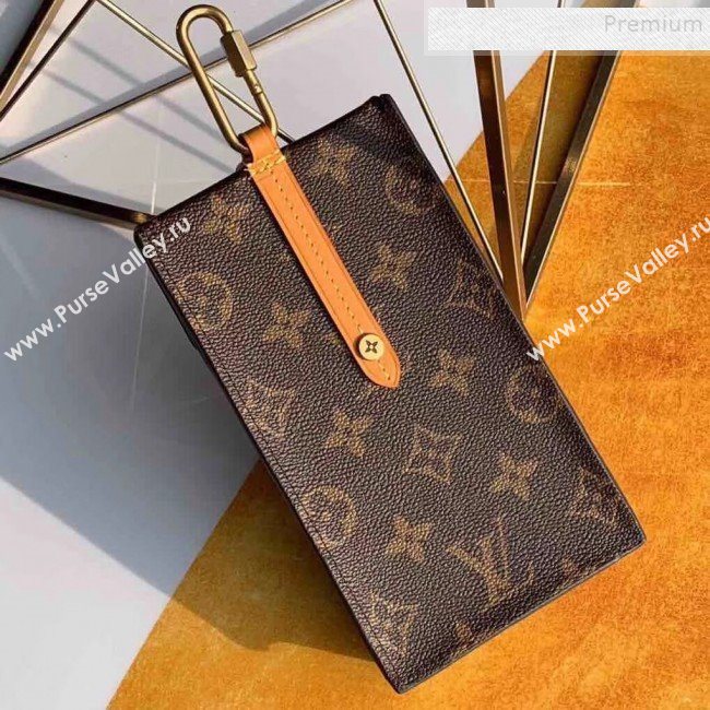 Louis Vuitton Box Phone Case Monogram Canvas Vertical Bag M68523 2019 (KIKI-9120410)