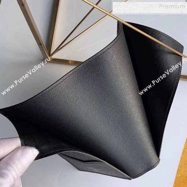 Louis Vuitton Mens Map Print Damier Graphite Canvas Passport Cover N64411 2019 (KIKI-9120422)