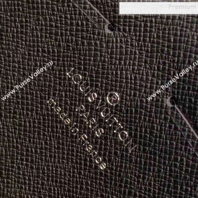 Louis Vuitton Mens Flora Print Monogram Canvas Brazza Wallet M61692 2019 (KIKI-9120424)