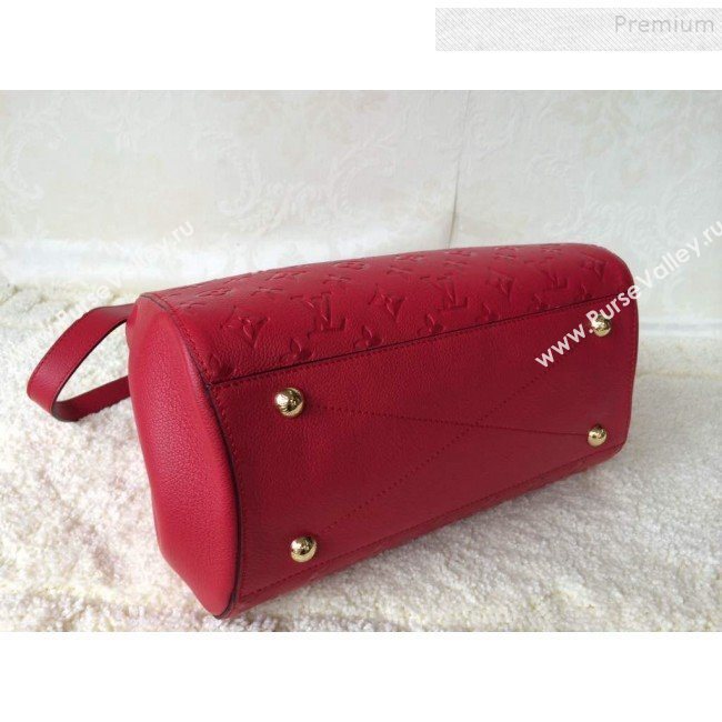 Celine Strap Grained Calfskin Wallet All Red 2019 (JQ-9120440)