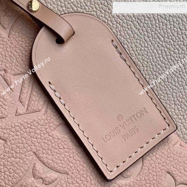 Louis Vuitton V Tote MM Embossed Monogram Leather M44422 Pink 2019 (KIKI-9120701)