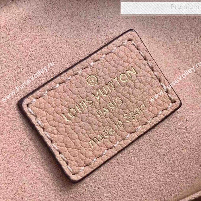 Louis Vuitton V Tote MM Embossed Monogram Leather M44422 Pink 2019 (KIKI-9120701)