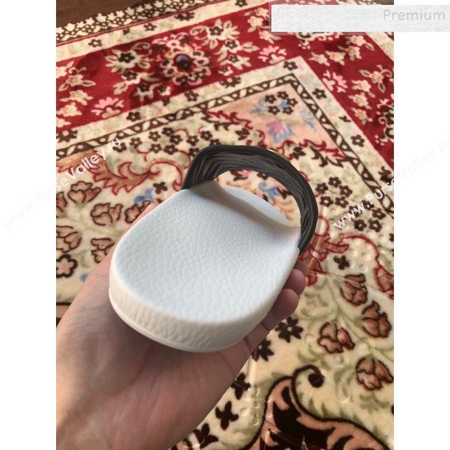 Gucci GG Marmont Leather Flat Slide Sandals Black 2019 (HANB-9120312)