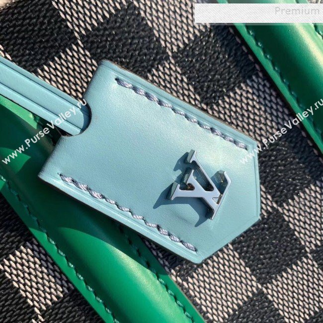 Louis Vuitton Valisette BB Damier Canvas Box Bag N40233 Black/White 2019 (KD-9120215)