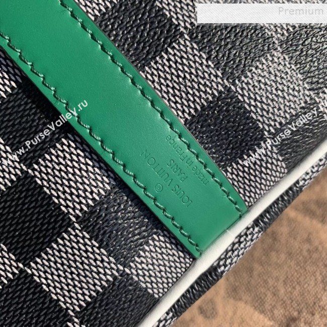 Louis Vuitton Speedy Bandouliere 25 Damier Canvas Top Handle Bag N40236 Black/White 2019 (KD-9120216)