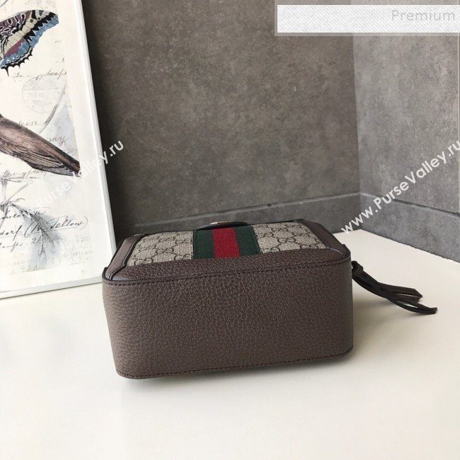 Gucci Ophidia GG Mini Shoulder Bag 602576 Beige 2020 (DLH-9121017)