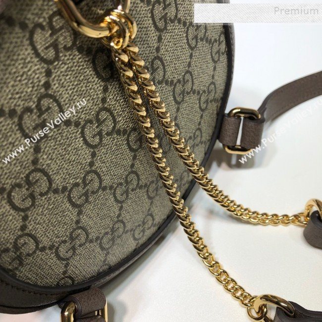 Gucci Ophidia GG Mini Backpack 598661 Beige 2020 (DLH-9121027)