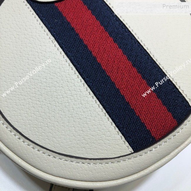 Gucci Ophidia Leather Mini Backpack 598661 White 2020 (DLH-9121025)