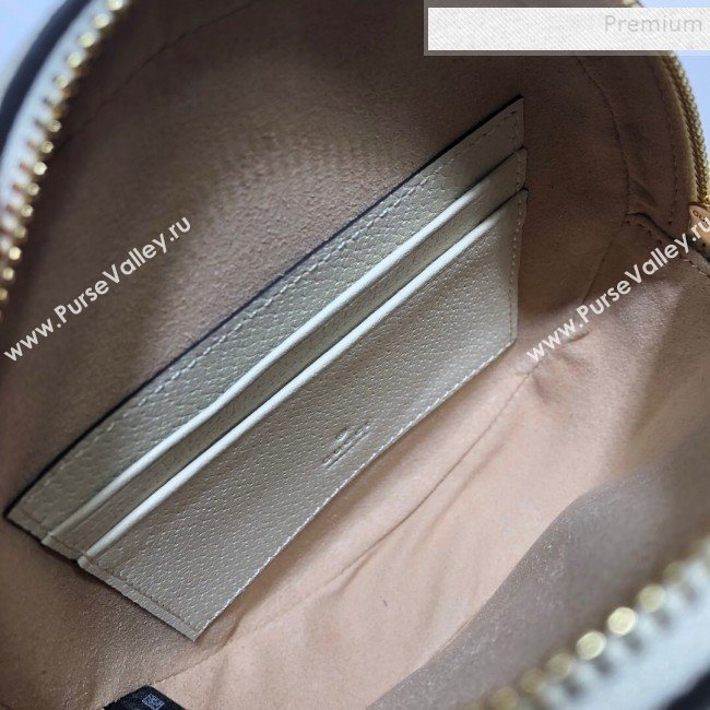 Gucci Ophidia Leather Mini Backpack 598661 White 2020 (DLH-9121025)