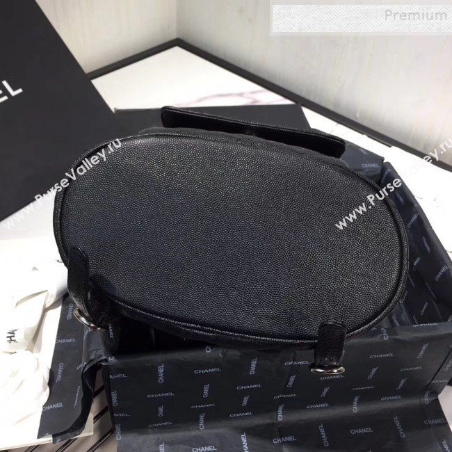 Chanel Grained Calfskin Backpack AS1371 Black 2020 (KAIS-9120911)