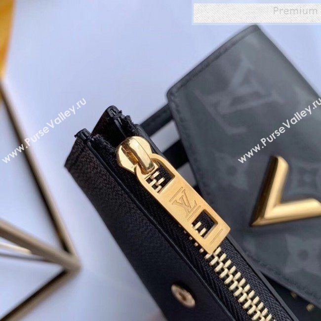 Louis Vuitton Very Compact Wallet M67496 Black 2019 (KIKI-9121003)