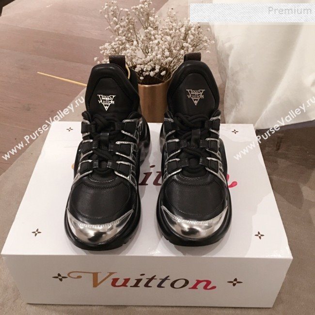 Louis Vuitton LV Archlight V Signature Sneaker Black/Silver 2020 (KL-9121233)