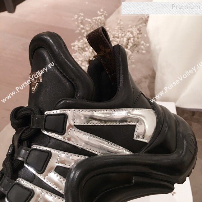 Louis Vuitton LV Archlight V Signature Sneaker Black/Silver 2020 (KL-9121233)