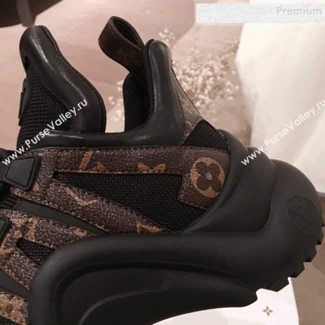 Louis Vuitton LV Archlight Monogram Canvas Sneaker Black 2020 (KL-9121230)