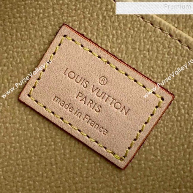 Louis Vuitton Colored Monogram Canvas Cosmetic Bag M47354 White  (KIKI-9121328)